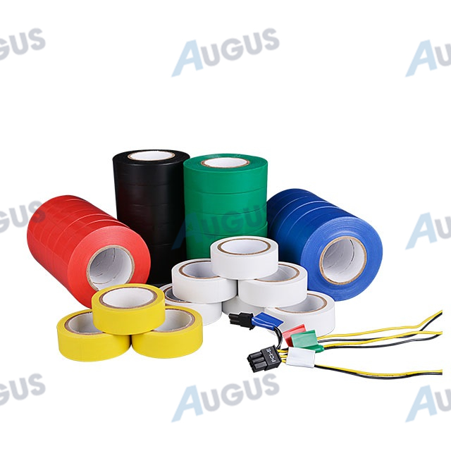 Cinta aislante de PVC de vinilo profesional, ignífuga, resistente al agua, p